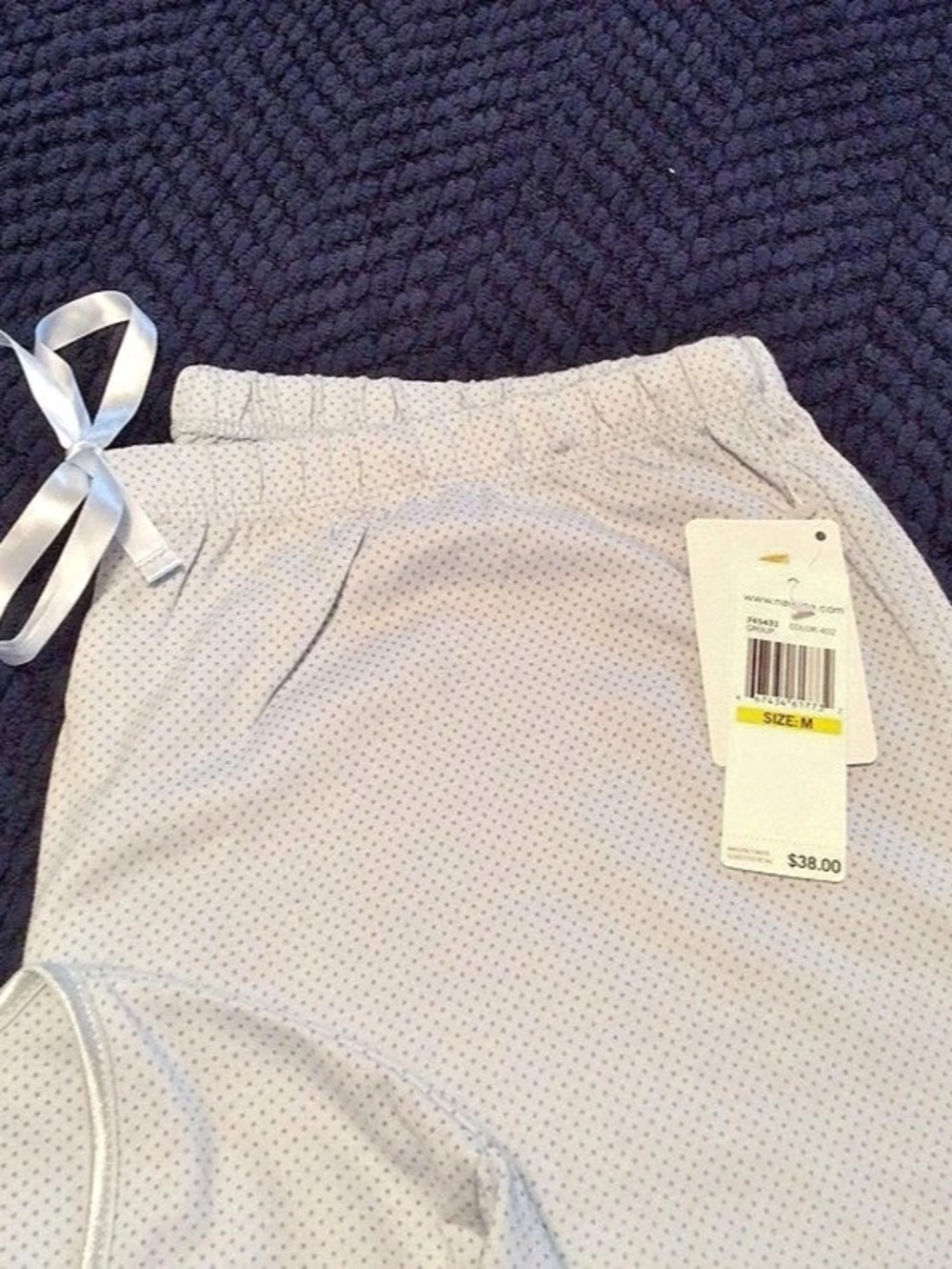 Nautica blue pajama bottoms NWT’s size M